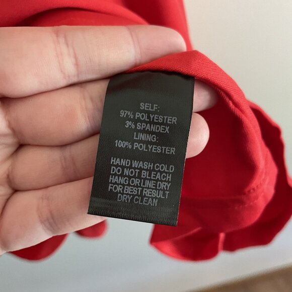 Lulus Women XS Red Pockets Here For The Party Sleeveless Mini Skater Dress NWT - Picture 9 of 12